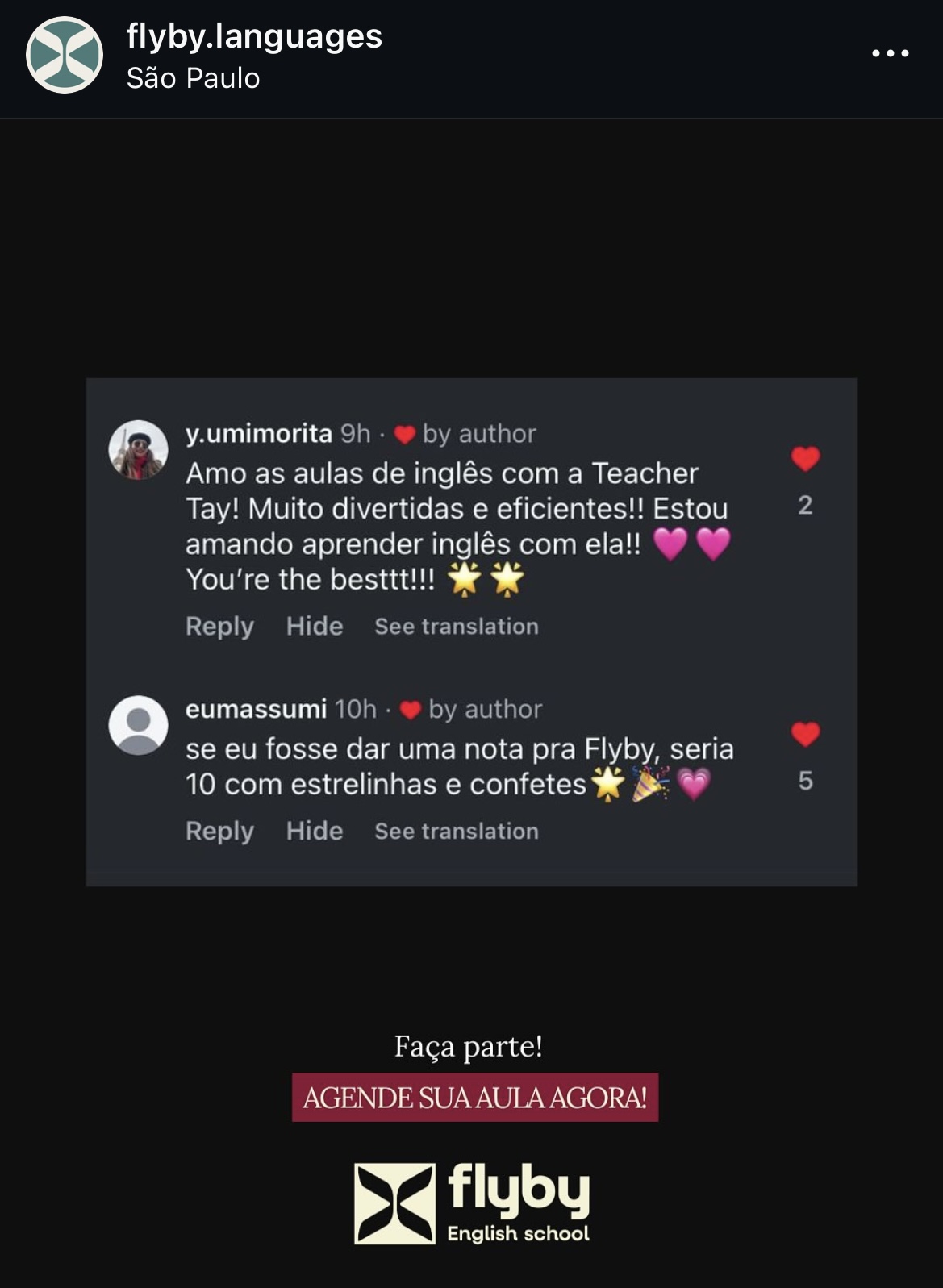Resultado aluno 2
