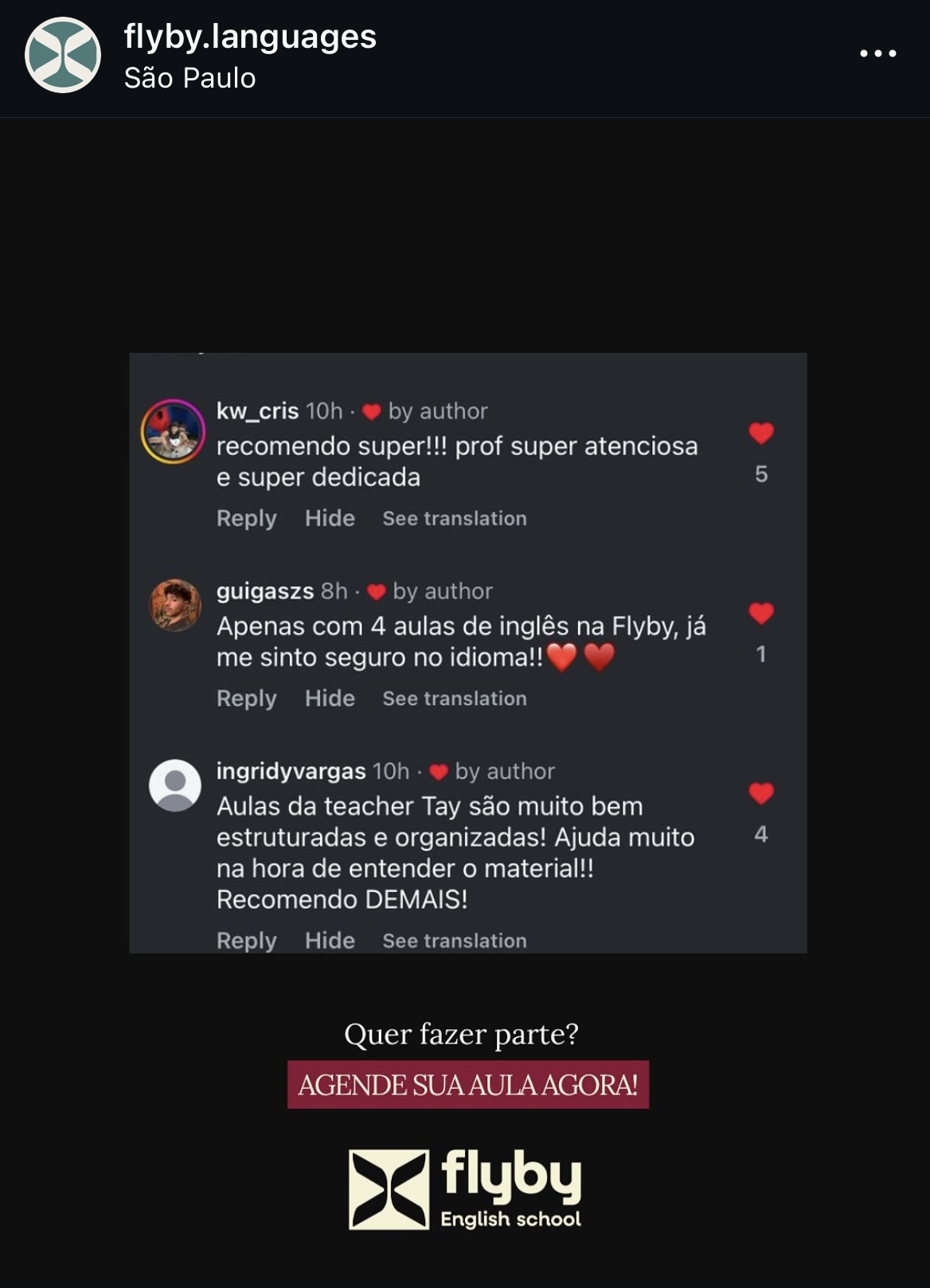 Resultado aluno 4