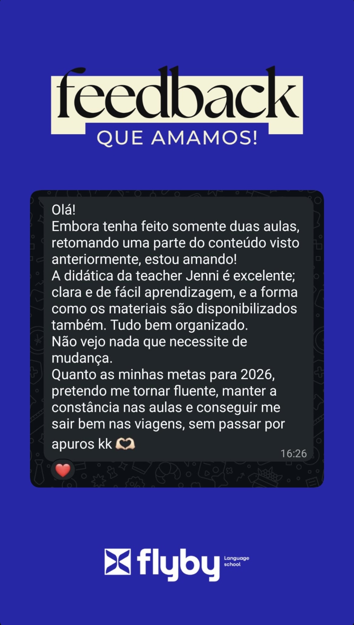 Resultado aluno 8